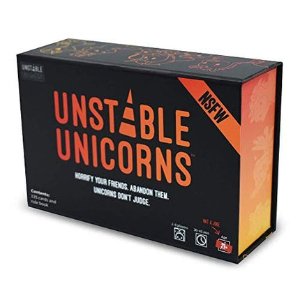 Unstable Unicorns NSFW Card Game - A Strategic Card Game and Party Game for Adults with Drinking Rules Available (for Ages 21+)