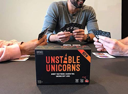 Unstable Unicorns NSFW Card Game - A Strategic Card Game and Party Game for Adults with Drinking Rules Available (for Ages 21+)