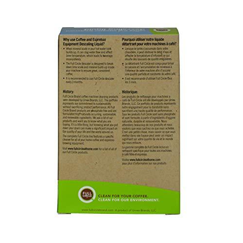 Urnex Full Circle Coffee and Espresso Descaler Ounce (2 Single