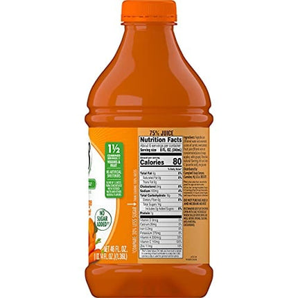 V8 Orange Carrot, 46 oz. Bottle (Pack of 6)