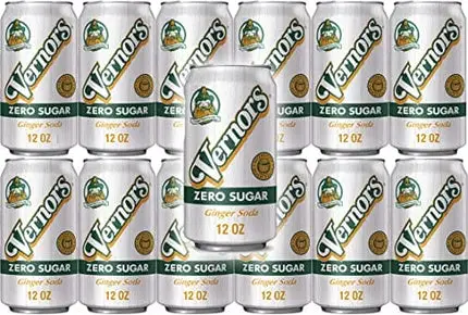 Vernor's Ginger Ale Diet, 12 oz Can (Pack of 12)