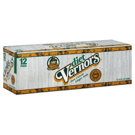Vernor's Ginger Ale Diet, 12-Ounce (Pack of 2)