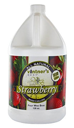 Vintner's Best 3928 Home Brew Ohio Vintners Best Fruit Wine Base, Strawberry, 128 oz.