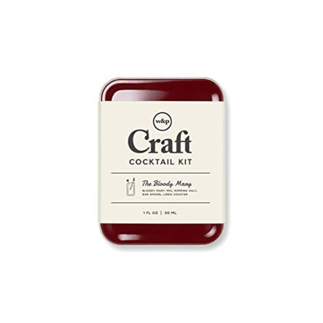 W&P Craft Cocktail Kit, Bloody Mary, Portable Kit for Drinks on the Go, Carry On Cocktail Kit, Makes A Great Gift