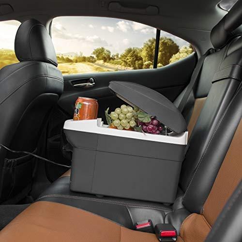cigarette lighter cooler warmer Wagan 14 Liter Personal Fridge/Warmer Its extra long 9 foot DC power cord extends to your vehicles back seat area Wagan Tech - 6 Quart