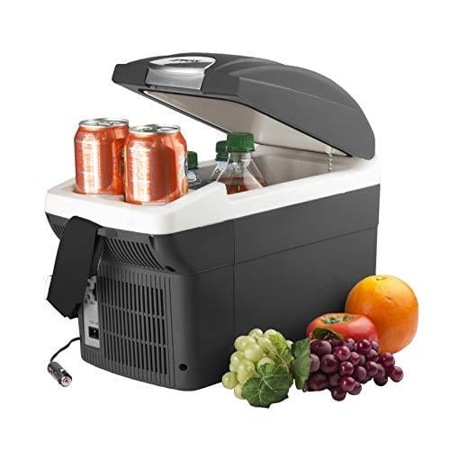 car cigarette lighter cooler 80-Quart Portable Electric Camping reducing the strain on the vehicle battery Car Coolers in Coolers