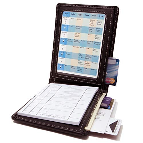Waiter Kit Waiter Wallet Deluxe Server Book Organizer and Restaurant Guest Order ...