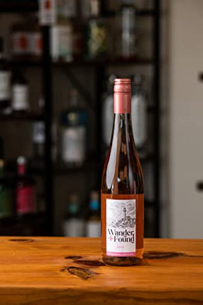 Wander + Found Rosé Non Alcoholic Wine | Rosé Wine, 750 mL
