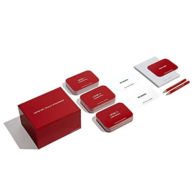 We're Not Really Strangers Card Game - an Interactive Adult Card Game and Icebreaker