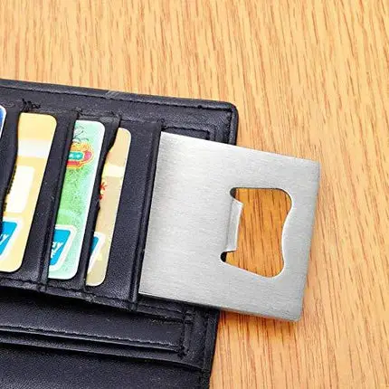 Wekiog Credit Card Bottle Opener for Your Wallet, 6 Packs