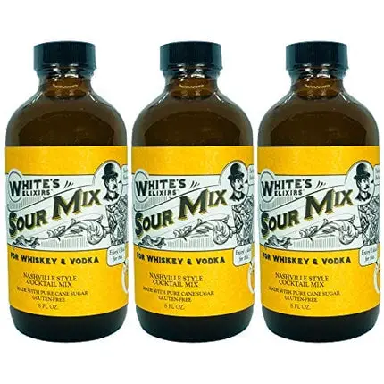 White's Elixirs Whiskey Sour Mix Triple Pack