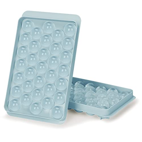 Mini Ice Cube Trays with Lid - Small Ice Cube Trays for Freezer
