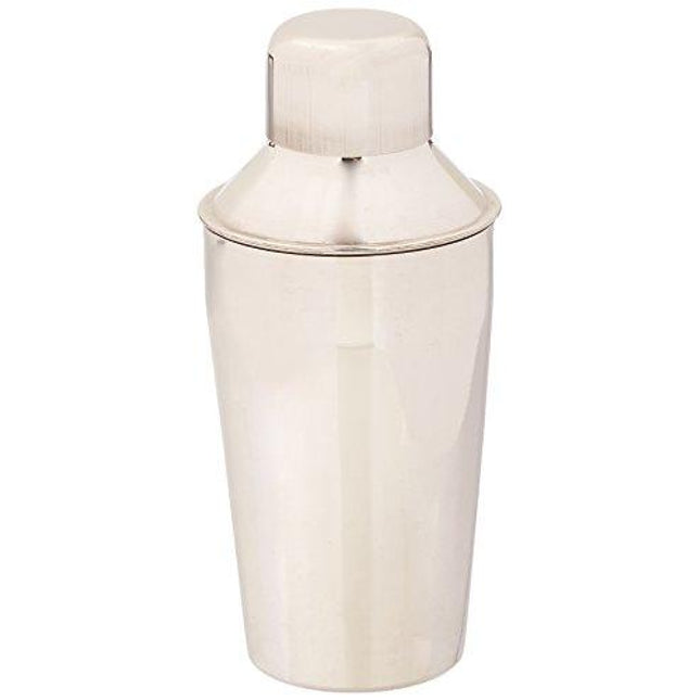 Winco 3-Piece Cocktail Shaker Set, 10-Ounce,Stainless Steel,Medium
