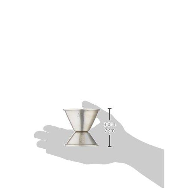 Winco Jiggers Steel 1/2 Ounce x 1 Ounce