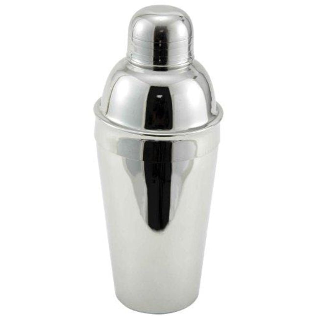 Winco Stainless Steel 3-Piece Cocktail Shaker Set, 16-Ounce