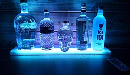 wish you have a nice day LED Liquor Shelf and Bottle Display (2 ft Length) - Programmable Shelving Includes Wireless Remote and Power Supply (2 ft Length)