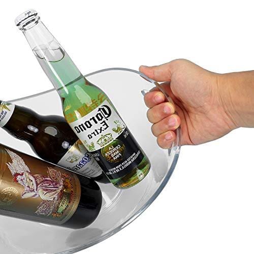 Agog - Ice Bucket Clear Acrylic 3.5 Liter Good for up to 2 Wine or  Champagne Bottles Ice Bucket (1)