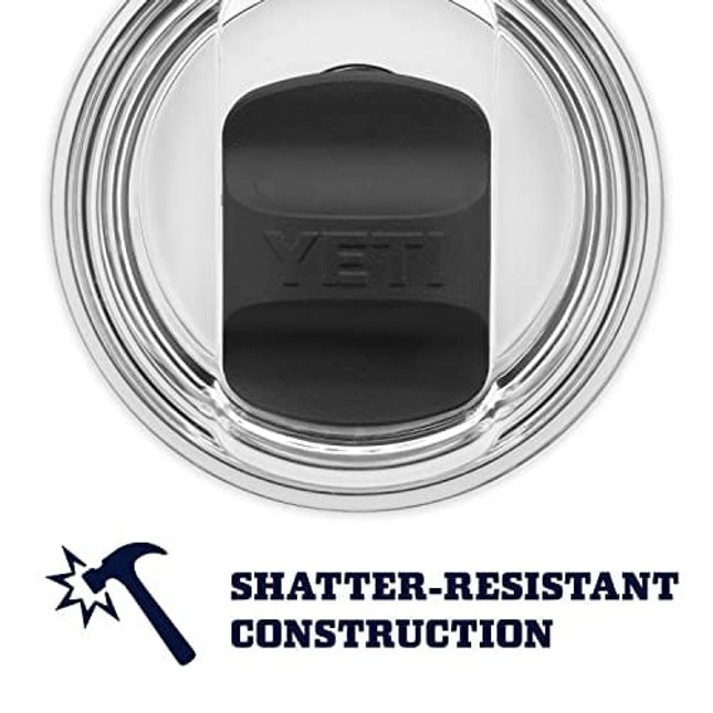 YETI Rambler 10 oz Wine Tumbler, Vacuum Insulated, Stainless Steel with MagSlider Lid, White