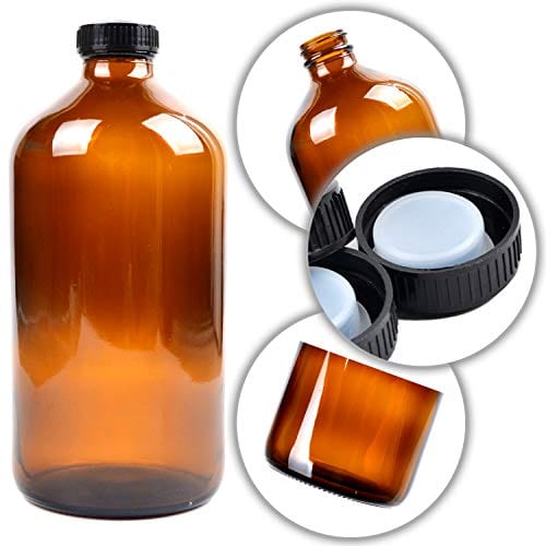 Youngever 5 Pack Empty Glass Bottles With Lids, Refillable Container For Essential Oils And More 8 Ounce Ye390 609 Youngever 5 Pack Empty Glass Bottles With Lids, Refillable Container For Essential Oils And More 8 Ounce Ye390 609