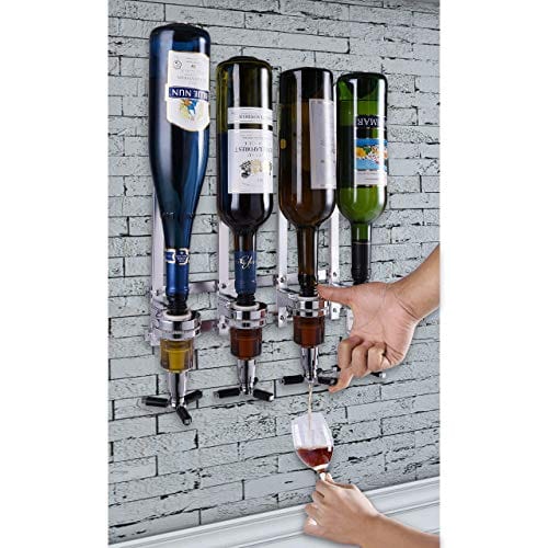 Buy Five Tap Wall Mount Drinks Dispenser Home Bar Liquor Stand