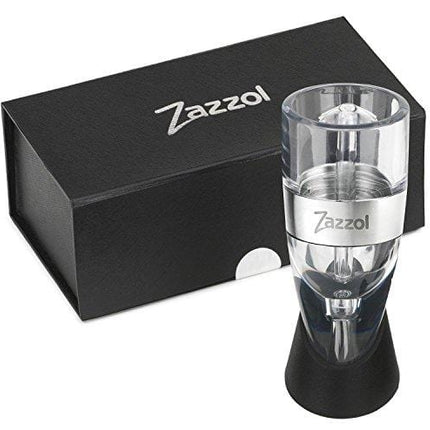 Zazzol Wine Aerator Decanter - Multi Stage Design with Gift Box - Recommended by Business Insider