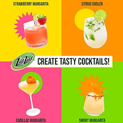 Zing Zang Margarita Mix, Made With All Natural 3 Citrus Fruit Juice Blend, Non Alcoholic Cocktail Mixers, 8 Ounce Cans (Pack of 24)