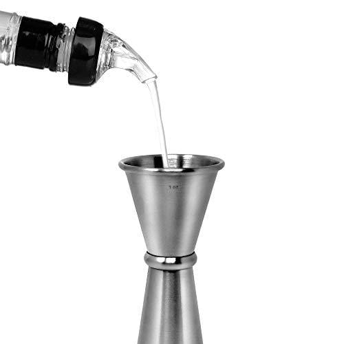 Double Jigger Cocktail Jiggers Barware Alcohol Measuring Tool,18/8